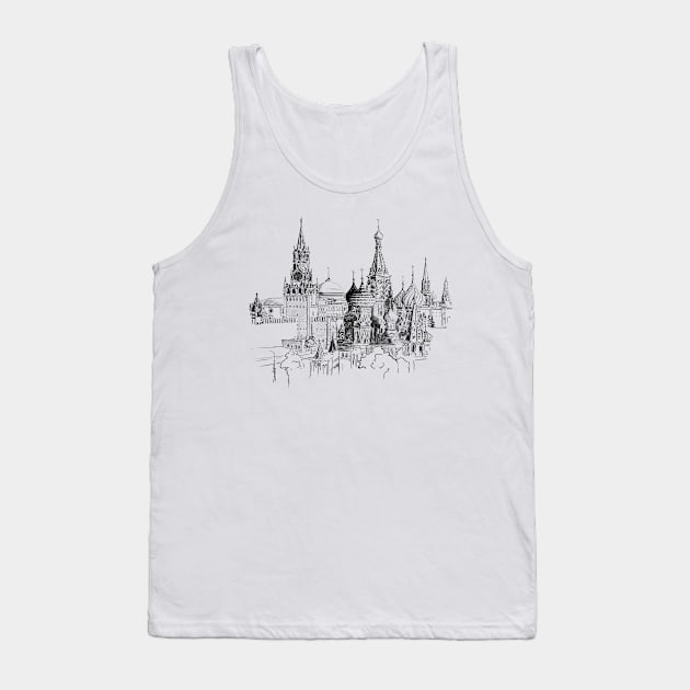 Moskau Tank Top by sibosssr